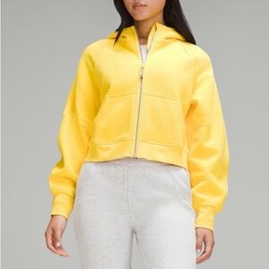 lululemon Scuba Oversized Full Zip Yellow 
UTYL XS/S